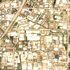 DataBank DFW2 site on 2020-08-19, Sentinel-2 satellite true color