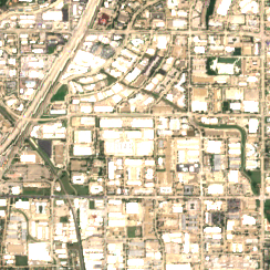 DataBank DFW2 site on 2024-06-14, Sentinel-2 satellite true color