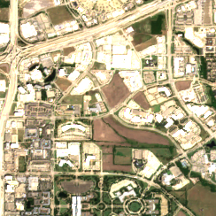 DataBank DFW3 site on 2020-08-19, Sentinel-2 satellite true color