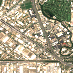 DataBank DFW4 site on 2018-08-25, Sentinel-2 satellite true color