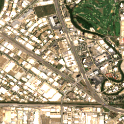 DataBank DFW4 site on 2024-09-10, Sentinel-2 satellite true color