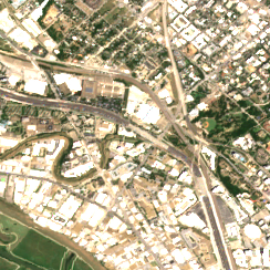 DataBank DFW5 (Dallas Infomart) site on 2022-06-20, Sentinel-2 satellite true color