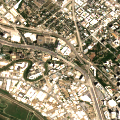 DataBank DFW5 (Dallas Infomart) site on 2024-09-10, Sentinel-2 satellite true color