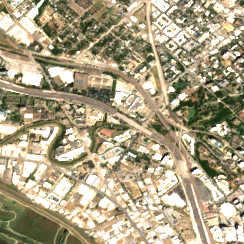 DataBank DFW5 site on 2020-08-19, Sentinel-2 satellite true color