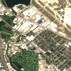 DataBank DFW6 site on 2018-08-25, Sentinel-2 satellite true color