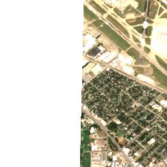 DataBank DFW6 site on 2020-08-19, Sentinel-2 satellite true color