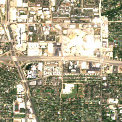 DataBank DFW7 site on 2022-06-20, Sentinel-2 satellite true color