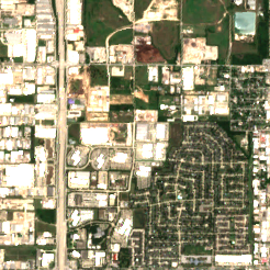 DataBank HOU1 site on 2022-05-26, Sentinel-2 satellite true color