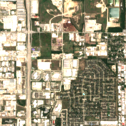 DataBank HOU2 site on 2018-05-17, Sentinel-2 satellite true color