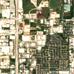 DataBank HOU2 site on 2022-05-26, Sentinel-2 satellite true color