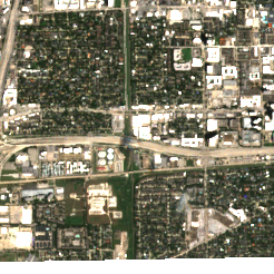 DataBank HOU5 site on 2024-09-07, Sentinel-2 satellite true color