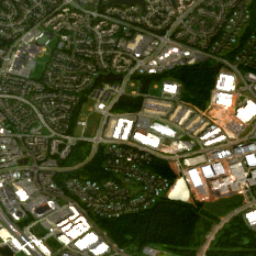 DataBank IAD1 site on 2020-09-15, Sentinel-2 satellite true color