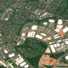 DataBank IAD1 site on 2025-06-03, Sentinel-2 satellite true color