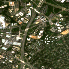 DataBank IAD2 site on 2020-09-15, Sentinel-2 satellite true color