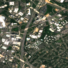 DataBank IAD2 site on 2024-08-25, Sentinel-2 satellite true color