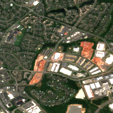 DataBank IAD3 site on 2022-08-13, Sentinel-2 satellite true color