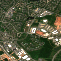 DataBank IAD4 site on 2018-05-24, Sentinel-2 satellite true color