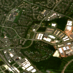 DataBank IAD4 site on 2020-09-15, Sentinel-2 satellite true color
