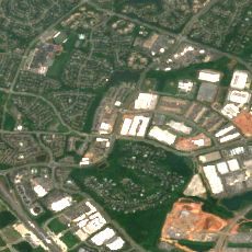 DataBank IAD4 site on 2025-06-03, Sentinel-2 satellite true color
