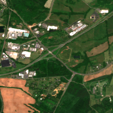 DataBank IAD5 site on 2025-06-03, Sentinel-2 satellite true color