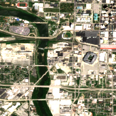 DataBank IND2 site on 2018-07-07, Sentinel-2 satellite true color