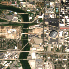 DataBank IND2 site on 2025-09-15, Sentinel-2 satellite true color
