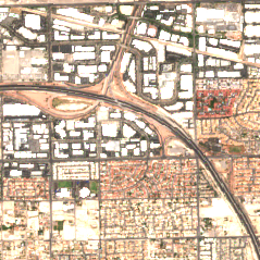 DataBank LAS1 site on 2024-08-27, Sentinel-2 satellite true color