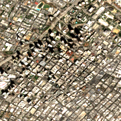DataBank LAX1 site on 2018-09-16, Sentinel-2 satellite true color