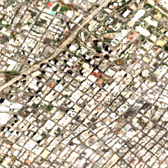 DataBank LAX1 site on 2020-07-12, Sentinel-2 satellite true color