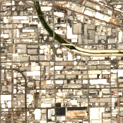 DataBank LAX2 site on 2018-09-16, Sentinel-2 satellite true color