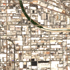 DataBank LAX2 site on 2022-08-31, Sentinel-2 satellite true color