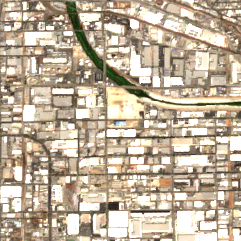DataBank LAX2 site on 2025-08-30, Sentinel-2 satellite true color