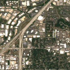 DataBank MCI2 site on 2018-08-03, Sentinel-2 satellite true color