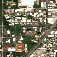 DataBank MCI3 site on 2020-08-17, Sentinel-2 satellite true color