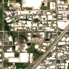 DataBank MCI3 site on 2024-06-24, Sentinel-2 satellite true color
