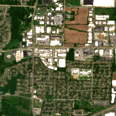 DataBank MEM1 site on 2018-06-05, Sentinel-2 satellite true color