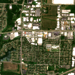 DataBank Memphis - 7620 Appling Center site on 2025-05-21, Sentinel-2 satellite true color