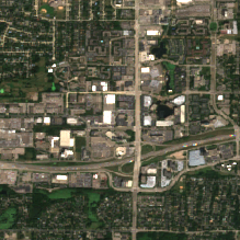 DataBank MSP1 site on 2018-08-13, Sentinel-2 satellite true color