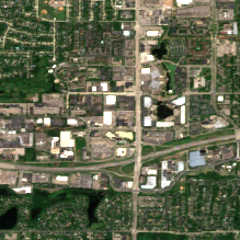 DataBank MSP1 site on 2020-06-05, Sentinel-2 satellite true color