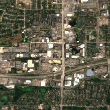 DataBank MSP1 site on 2022-07-18, Sentinel-2 satellite true color