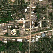 DataBank MSP1 site on 2024-09-07, Sentinel-2 satellite true color