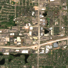 DataBank MSP1 site on 2025-05-05, Sentinel-2 satellite true color