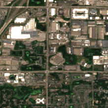 DataBank MSP2 site on 2022-07-18, Sentinel-2 satellite true color