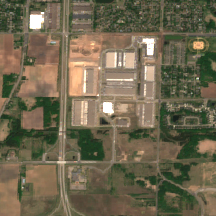 DataBank MSP3 site on 2025-05-13, Sentinel-2 satellite true color