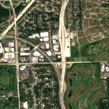 DataBank ORD4 site on 2022-07-09, Sentinel-2 satellite true color