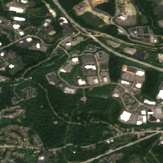 DataBank PIT2 site on 2024-09-12, Sentinel-2 satellite true color