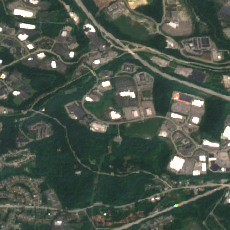 DataBank PIT2 site on 2025-08-03, Sentinel-2 satellite true color
