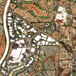 DataBank SAN1 site on 2020-08-08, Sentinel-2 satellite true color
