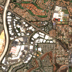 DataBank SAN1 site on 2022-08-11, Sentinel-2 satellite true color