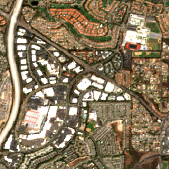 DataBank SAN1 site on 2025-09-08, Sentinel-2 satellite true color